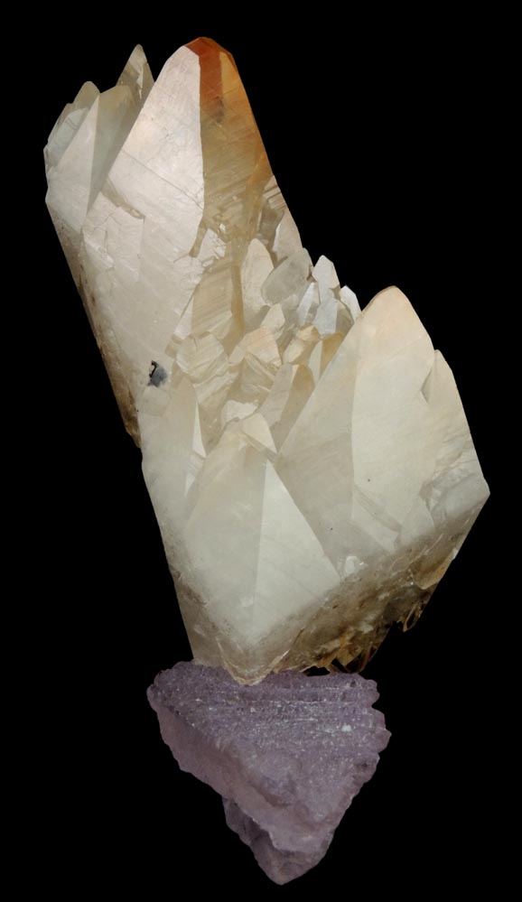 Calcite and Fluorite from Elmwood Mine, Carthage, Smith County, Tennessee