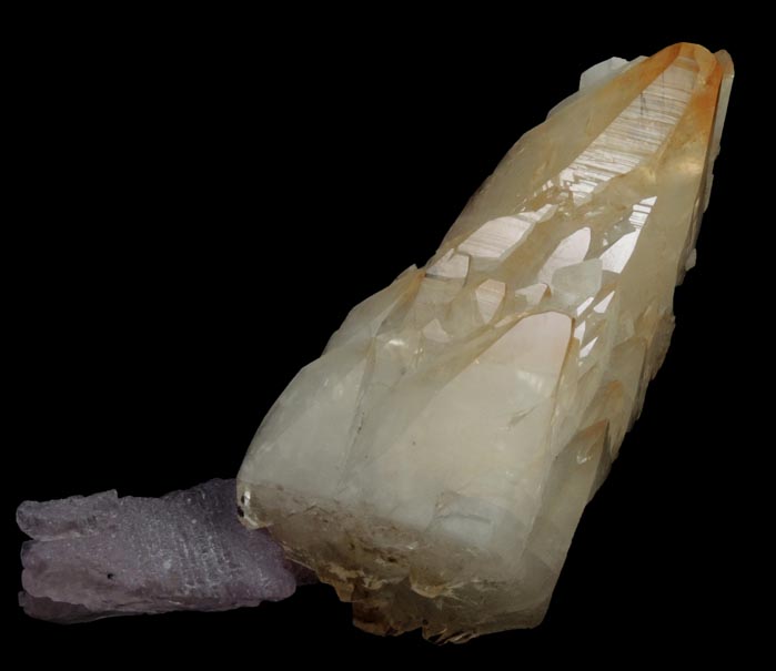 Calcite and Fluorite from Elmwood Mine, Carthage, Smith County, Tennessee