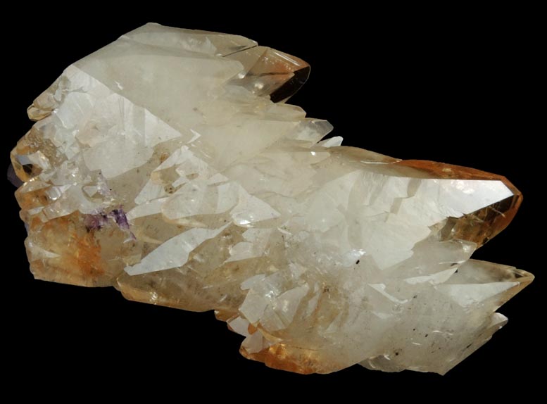 Calcite and Fluorite from Elmwood Mine, Carthage, Smith County, Tennessee