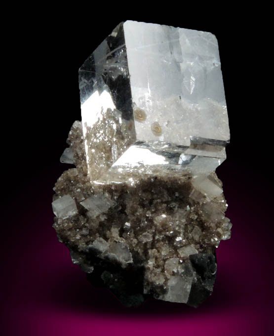 Fluorite and Dolomite from Walworth Quarry, Wayne County, New York