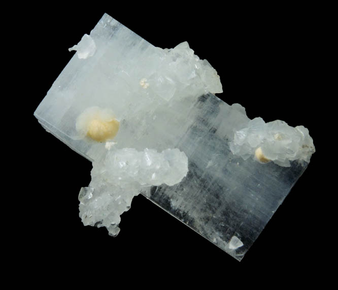 Apophyllite with Prehnite from Mumbai District, Maharashtra, India