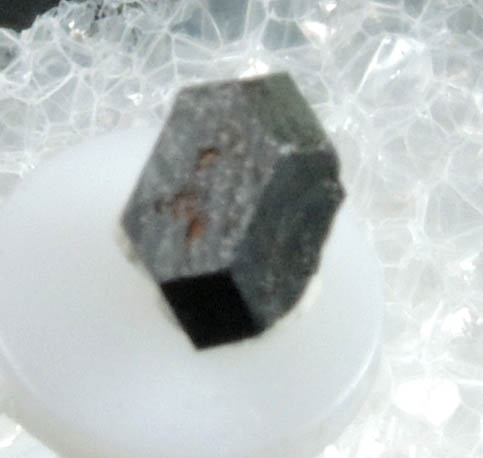 Uraninite from Swamp No. 1 Quarry, Topsham, Sagadahoc County, Maine