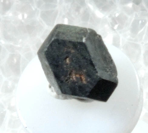 Uraninite from Swamp No. 1 Quarry, Topsham, Sagadahoc County, Maine