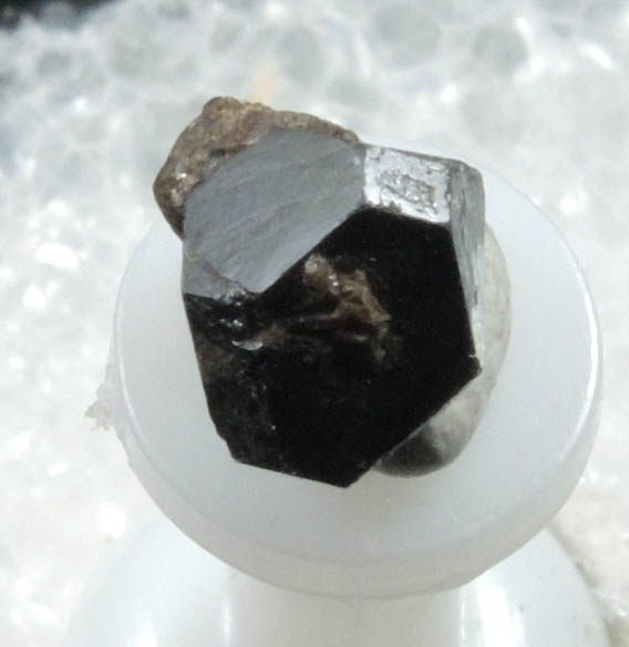 Uraninite from Swamp No. 1 Quarry, Topsham, Sagadahoc County, Maine