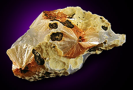 Ferrierite in Chalcedony from Kamloops Lake, British Columbia, Canada