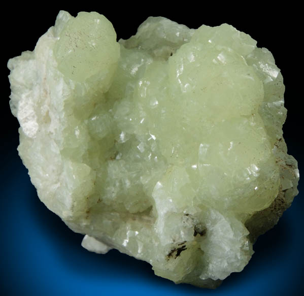 Prehnite from Prospect Park Quarry, Prospect Park, Passaic County, New Jersey