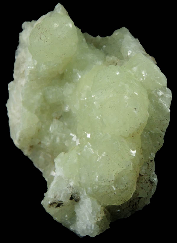 Prehnite from Prospect Park Quarry, Prospect Park, Passaic County, New Jersey