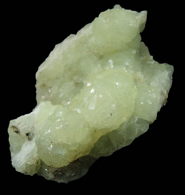 Prehnite from Prospect Park Quarry, Prospect Park, Passaic County, New Jersey