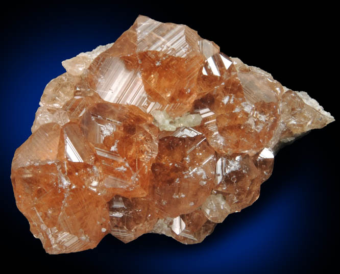 Grossular Garnet with Diopside from Jeffrey Mine, Asbestos, Qubec, Canada