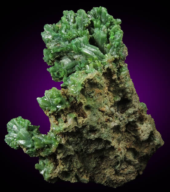 Pyromorphite from Mine des Farges, Ussel, Corrze, France