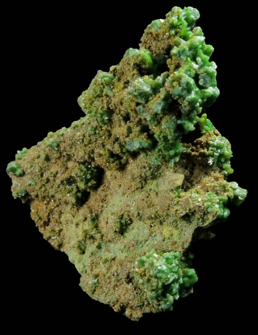 Pyromorphite from Mine des Farges, Ussel, Corrze, France