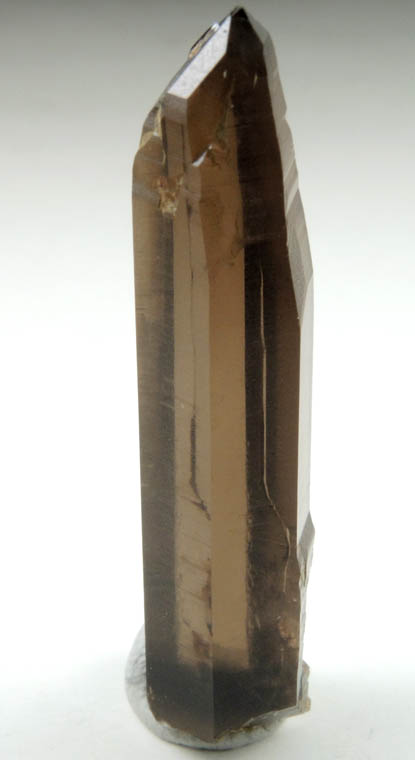 Quartz var. Smoky Quartz (Dauphiné Law Twin) from Hurricane Mountain, east of Intervale, Carroll County, New Hampshire