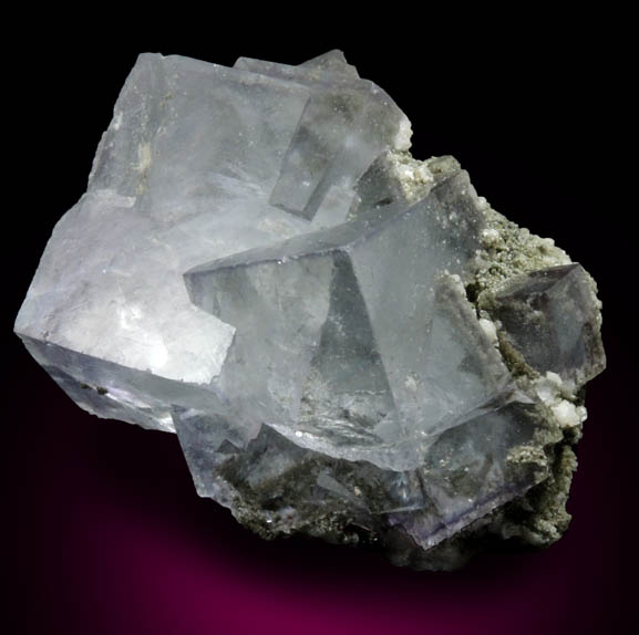 Fluorite, Dolomite, Muscovite from Yaogangxian Mine, Nanling Mountains, Hunan, China