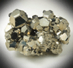 Pyrite with Galena from Huaron District, Cerro de Pasco Province, Pasco Department, Peru