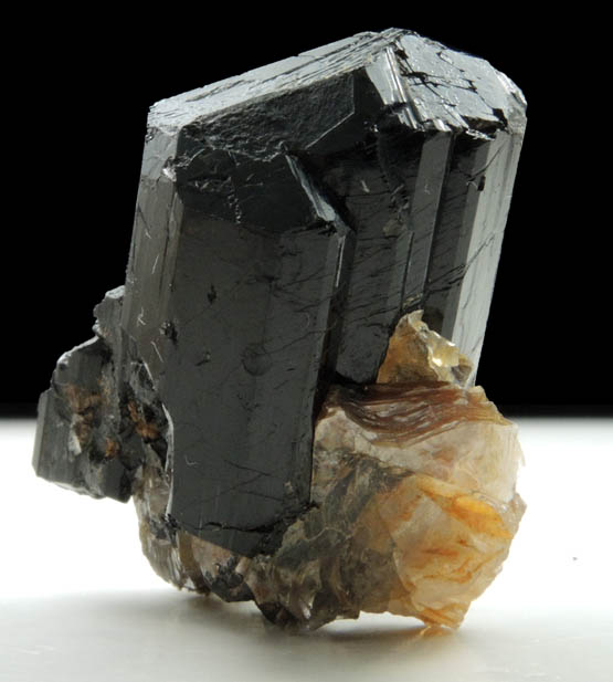 Schorl Tourmaline from ledge above the Harvard Quarry, Noyes Mountain, Greenwood, Oxford County, Maine