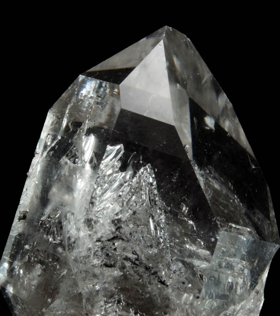 Quartz var. Herkimer Diamond with Dolomite from Eastern Rock Products Quarry (Benchmark Quarry), St. Johnsville, Montgomery County, New York