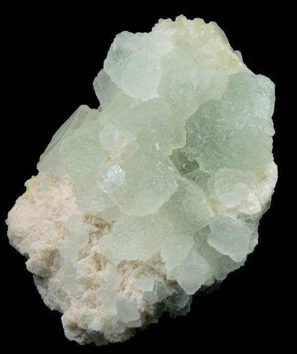 Fluorite on Quartz from Hardy Mine, Oatman District, Mohave County, Arizona