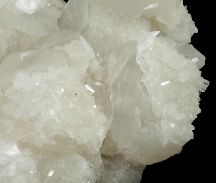 Barite on Calcite over Fluorite from Moscona Mine, Solis, Villabona District, Asturias, Spain