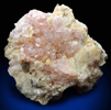 Quartz var. Rose Quartz Crystals with Muscovite, Albite from Rose Quartz Locality, Plumbago Mountain, Newry, Oxford County, Maine