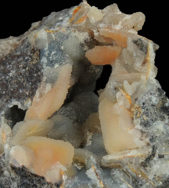 Wulfenite with Hemimorphite coating from Finch Mine, north of Hayden, Banner District, Gila County, Arizona