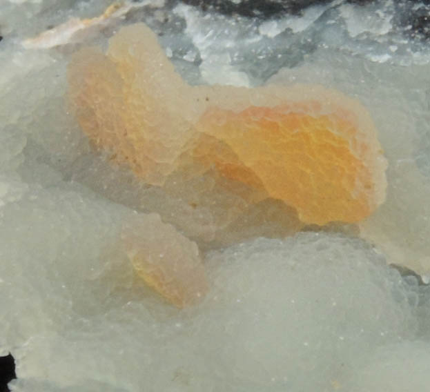 Wulfenite with Hemimorphite coating from Finch Mine, north of Hayden, Banner District, Gila County, Arizona