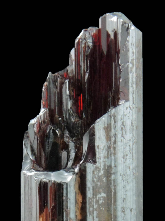 Rutile from Hiddenite, Alexander County, North Carolina