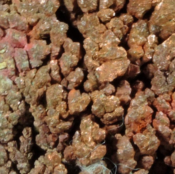 Copper (crystallized native copper) from Dzhezkazgan, Karaganda Oblast', Kazakhstan