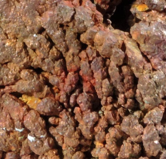 Copper (crystallized native copper) from Dzhezkazgan, Karaganda Oblast', Kazakhstan