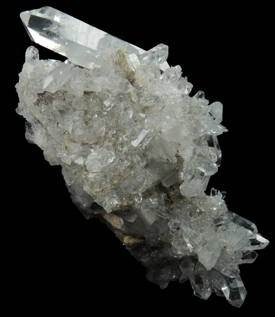 Quartz from railroad cut on eastern shore of Hudson River, between Schodack Landing and Poolsburg, Columbia County, New York