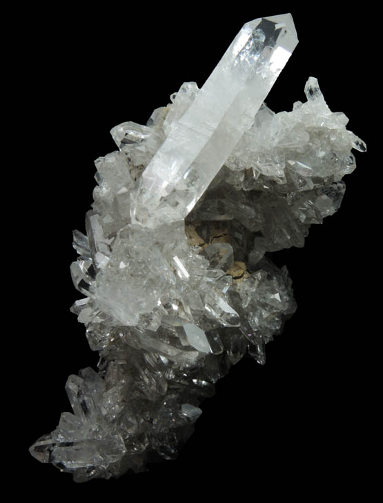 Quartz from railroad cut on eastern shore of Hudson River, between Schodack Landing and Poolsburg, Columbia County, New York