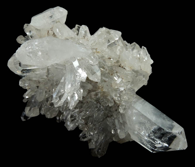 Quartz from railroad cut on eastern shore of Hudson River, between Schodack Landing and Poolsburg, Columbia County, New York