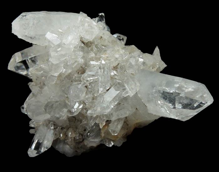 Quartz from railroad cut on eastern shore of Hudson River, between Schodack Landing and Poolsburg, Columbia County, New York