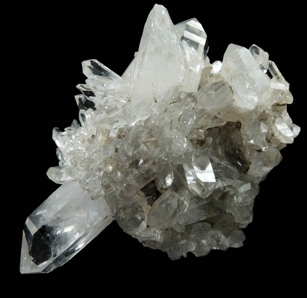 Quartz from railroad cut on eastern shore of Hudson River, between Schodack Landing and Poolsburg, Columbia County, New York