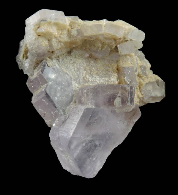 Fluorapatite (Hebron-style crystals) with Cookeite from Mount Rubellite, Hebron, Oxford County, Maine (Type Locality for Cookeite)