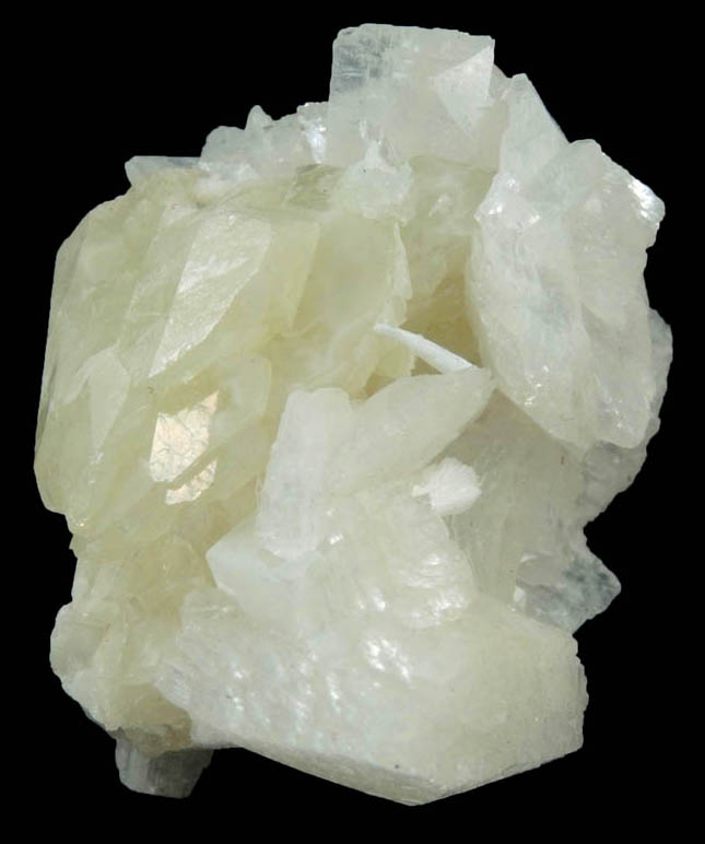 Datolite, Heulandite, Laumontite from Prospect Park Quarry, Prospect Park, Passaic County, New Jersey