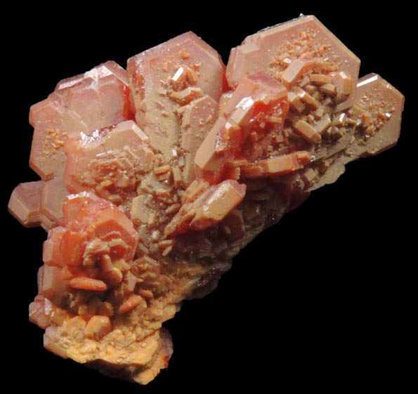 Vanadinite from Mibladen, Haute Moulouya Basin, Zeida-Aouli-Mibladen belt, Midelt Province, Morocco