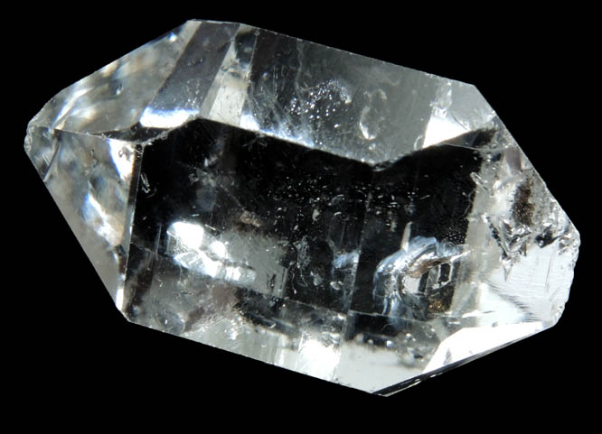 Quartz var. Herkimer Diamond from Hickory Hill Diamond Mine, Fonda, Montgomery County, New York