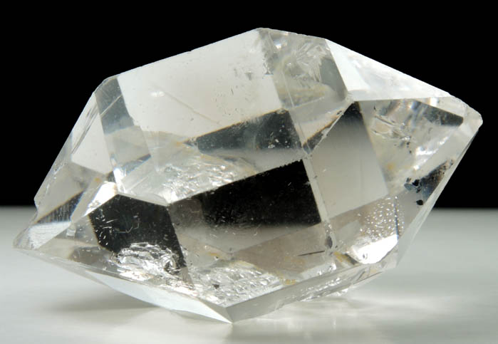 Quartz var. Herkimer Diamond from Hickory Hill Diamond Mine, Fonda, Montgomery County, New York