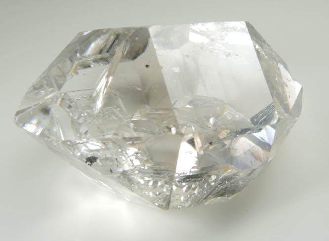 Quartz var. Herkimer Diamond from Hickory Hill Diamond Mine, Fonda, Montgomery County, New York