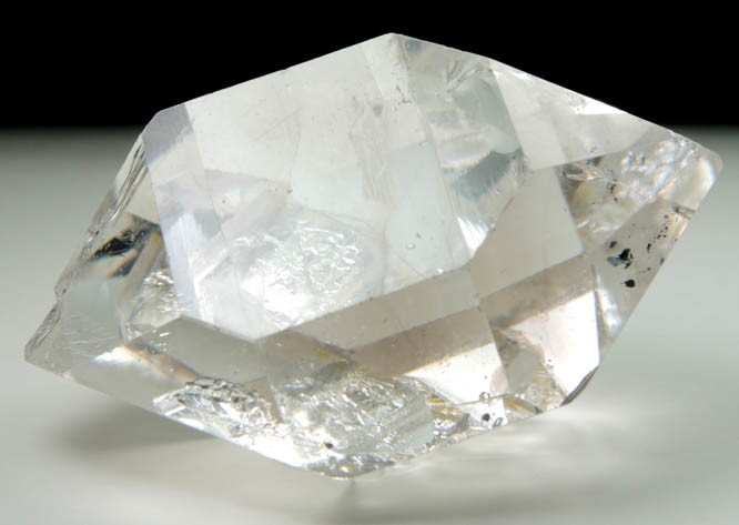 Quartz var. Herkimer Diamond from Hickory Hill Diamond Mine, Fonda, Montgomery County, New York