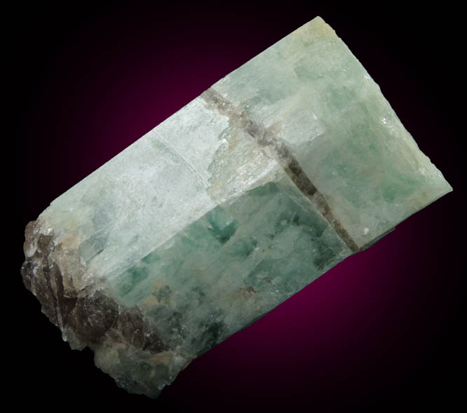 Beryl var. Aquamarine from north ridge of Long Hill, Haddam, Middlesex County, Connecticut