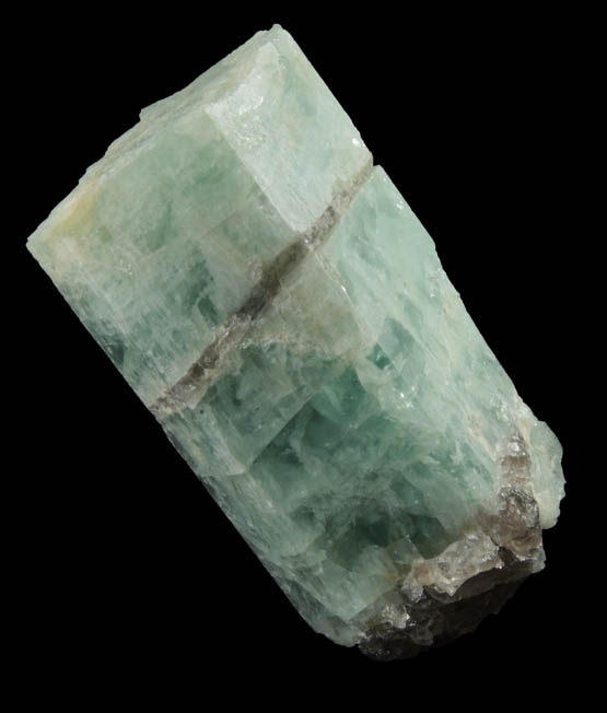 Beryl var. Aquamarine from north ridge of Long Hill, Haddam, Middlesex County, Connecticut