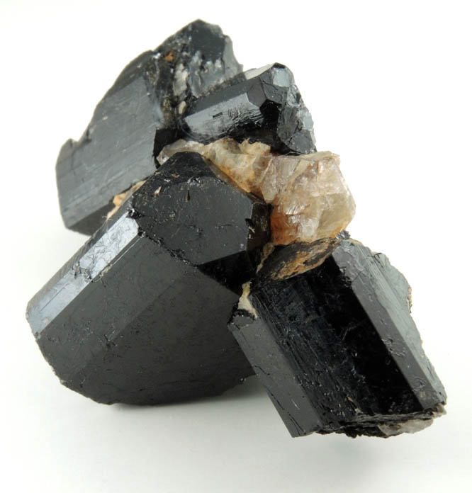 Schorl Tourmaline from ledge above the Harvard Quarry, Noyes Mountain, Greenwood, Oxford County, Maine