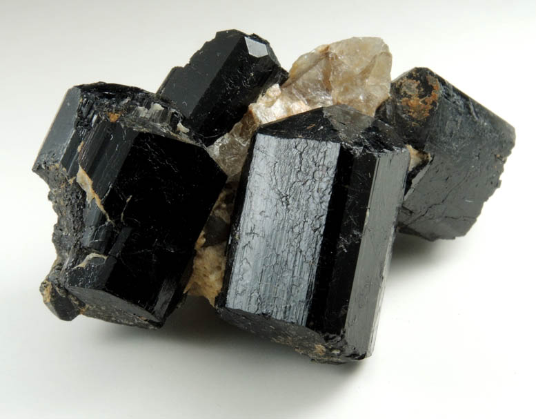 Schorl Tourmaline from ledge above the Harvard Quarry, Noyes Mountain, Greenwood, Oxford County, Maine