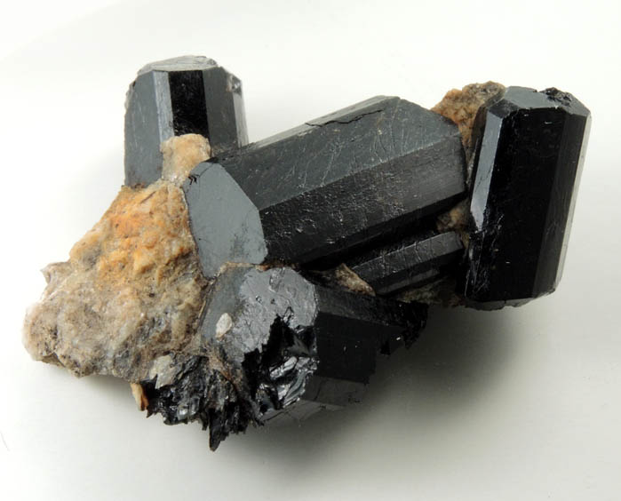 Schorl Tourmaline from ledge above the Harvard Quarry, Noyes Mountain, Greenwood, Oxford County, Maine