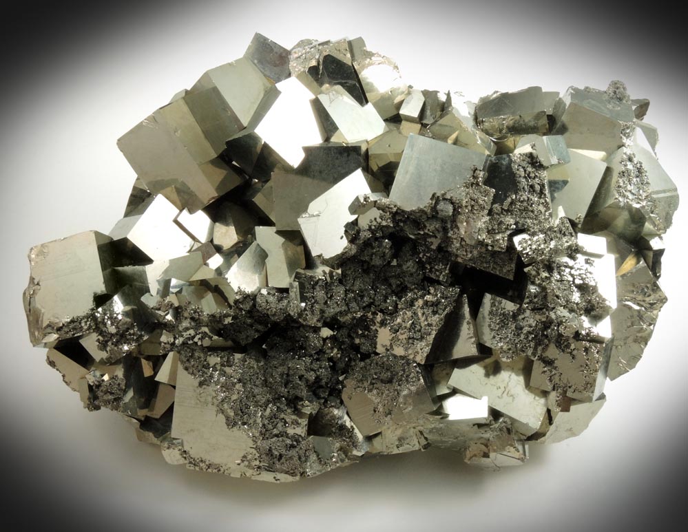 Pyrite from Shakanai Mine, Odate, Akita Prefecture, Tohoku, Honshu, Japan