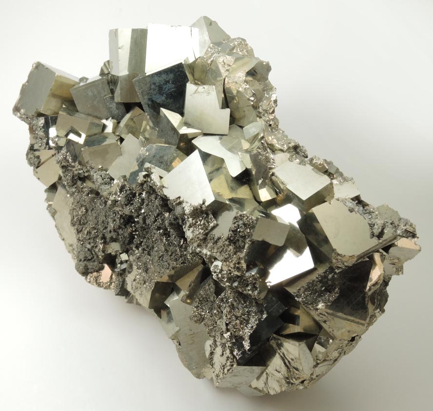 Pyrite from Shakanai Mine, Odate, Akita Prefecture, Tohoku, Honshu, Japan