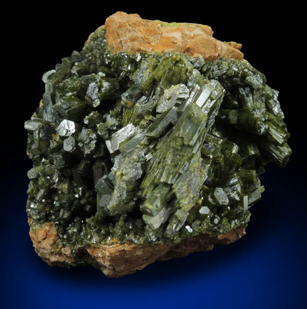 Pyromorphite from Wheatley Mine, Phoenixville District, Chester County, Pennsylvania