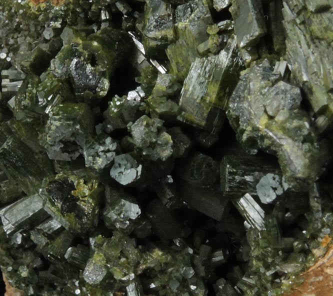 Pyromorphite from Wheatley Mine, Phoenixville District, Chester County, Pennsylvania