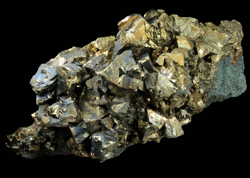 Chalcopyrite with Quartz from Ani Mine, Ani-machi, Kitaakita, Akita Prefecture, Tohoku, Honshu, Japan